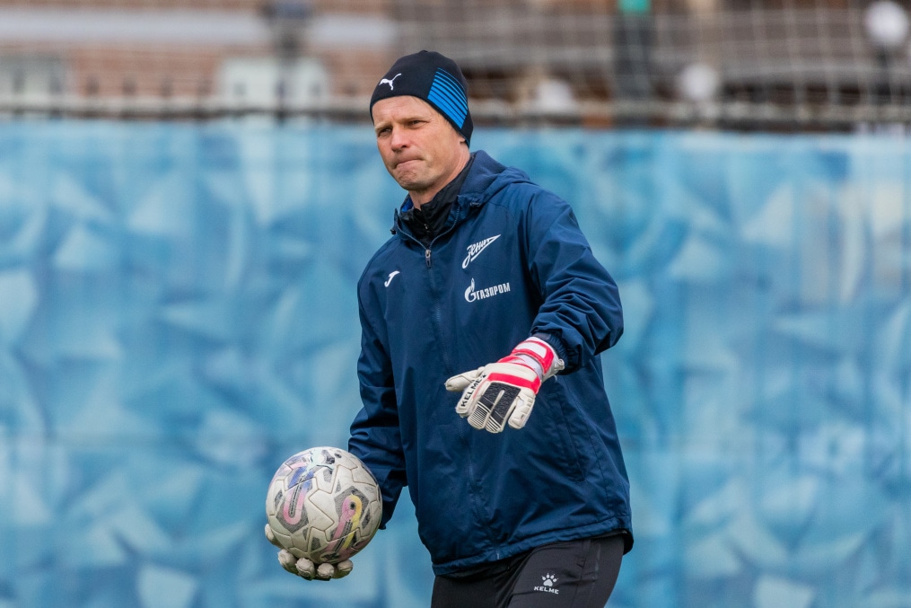 Тренировка «Зенита»-м перед матчем с ФК «Ростов»-м