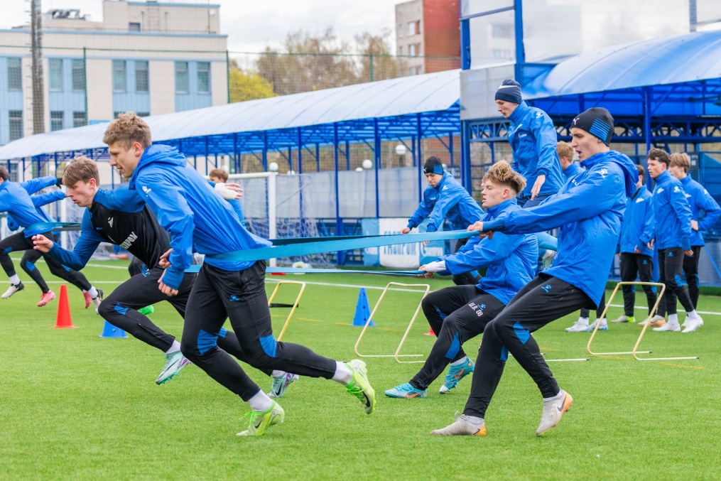 Тренировка «Зенита»-м перед матчем с ФК «Ростов»-м