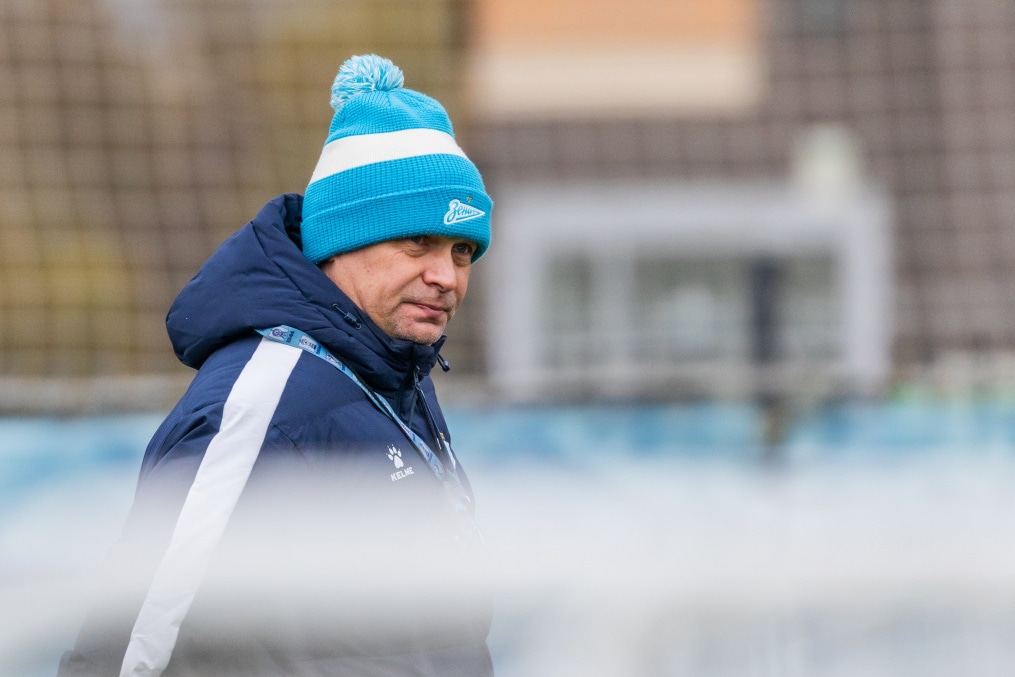 Тренировка «Зенита»-м перед матчем с ФК «Ростов»-м