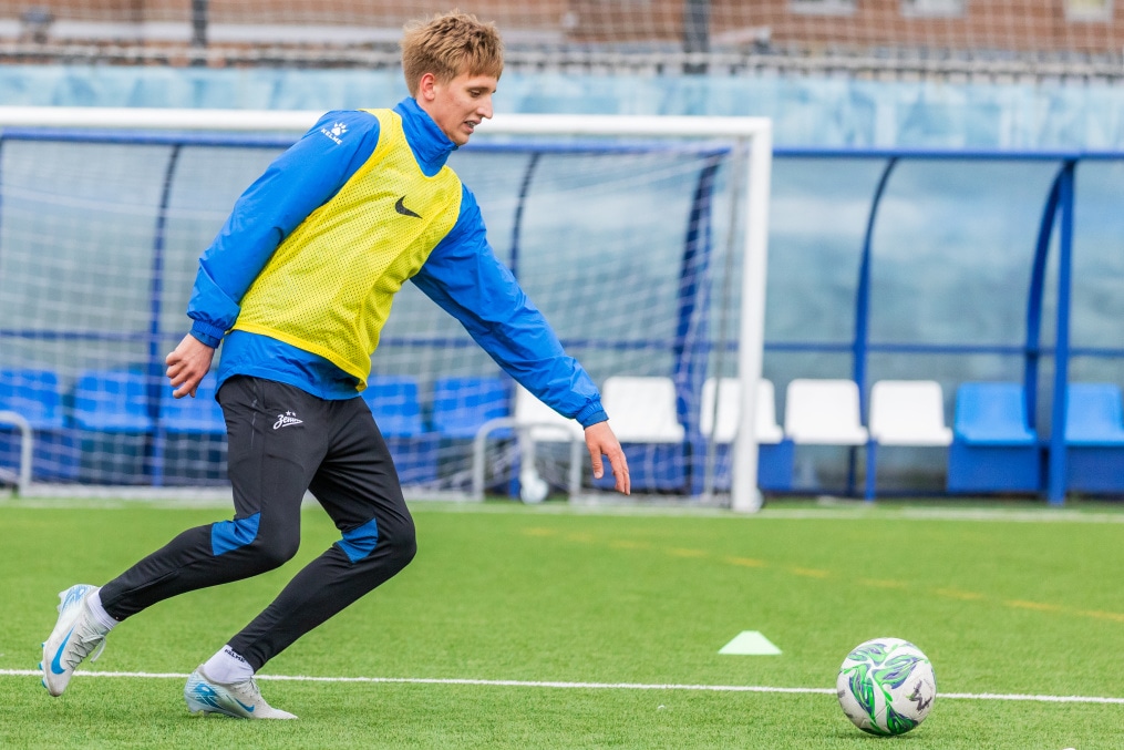 Тренировка «Зенита»-м перед матчем с ФК «Ростов»-м