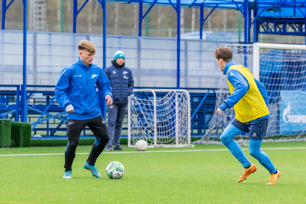 Тренировка «Зенита»-м перед матчем с ФК «Ростов»-м