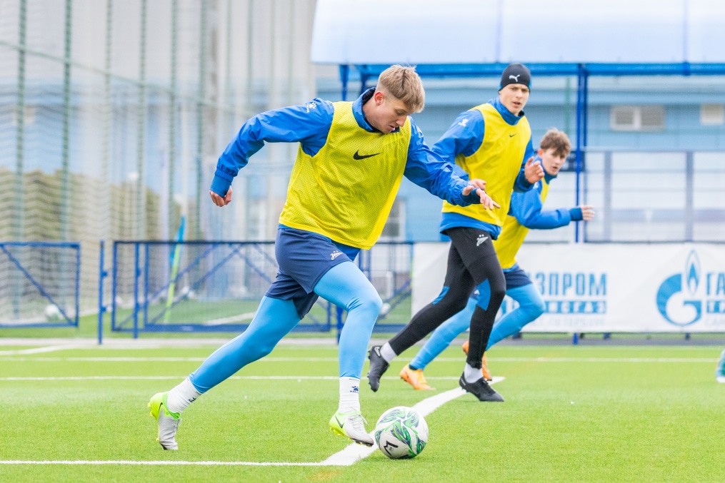 Тренировка «Зенита»-м перед матчем с ФК «Ростов»-м