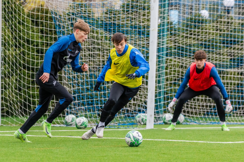 Тренировка «Зенита»-м перед матчем с ФК «Ростов»-м