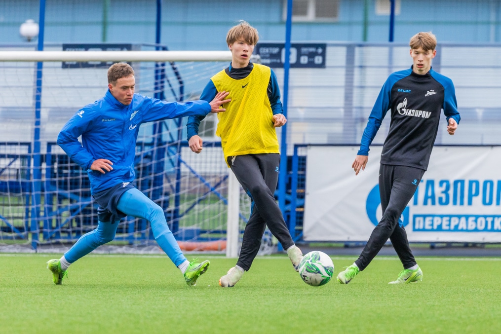 Тренировка «Зенита»-м перед матчем с ФК «Ростов»-м