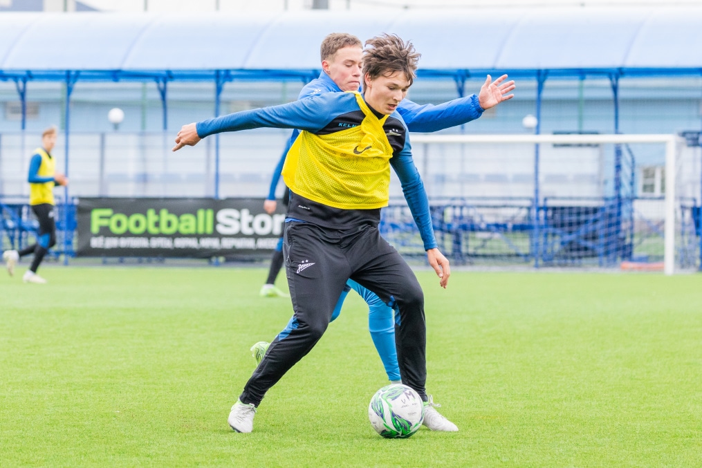 Тренировка «Зенита»-м перед матчем с ФК «Ростов»-м