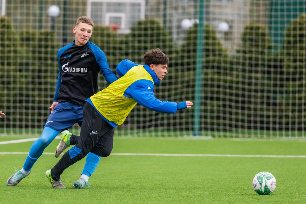 Тренировка «Зенита»-м перед матчем с ФК «Ростов»-м