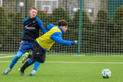 Тренировка «Зенита»-м перед матчем с ФК «Ростов»-м