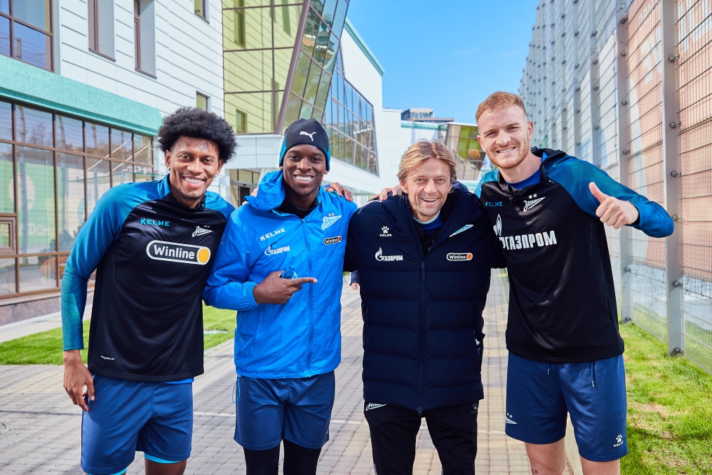 Открытая тренировка «Зенита» перед матчем с «Пари НН»