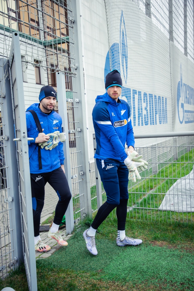 Открытая тренировка «Зенита» перед матчем c  «Динамо» (Махачкала)