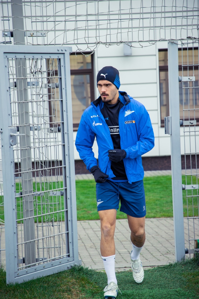 Открытая тренировка «Зенита» перед матчем c  «Динамо» (Махачкала)