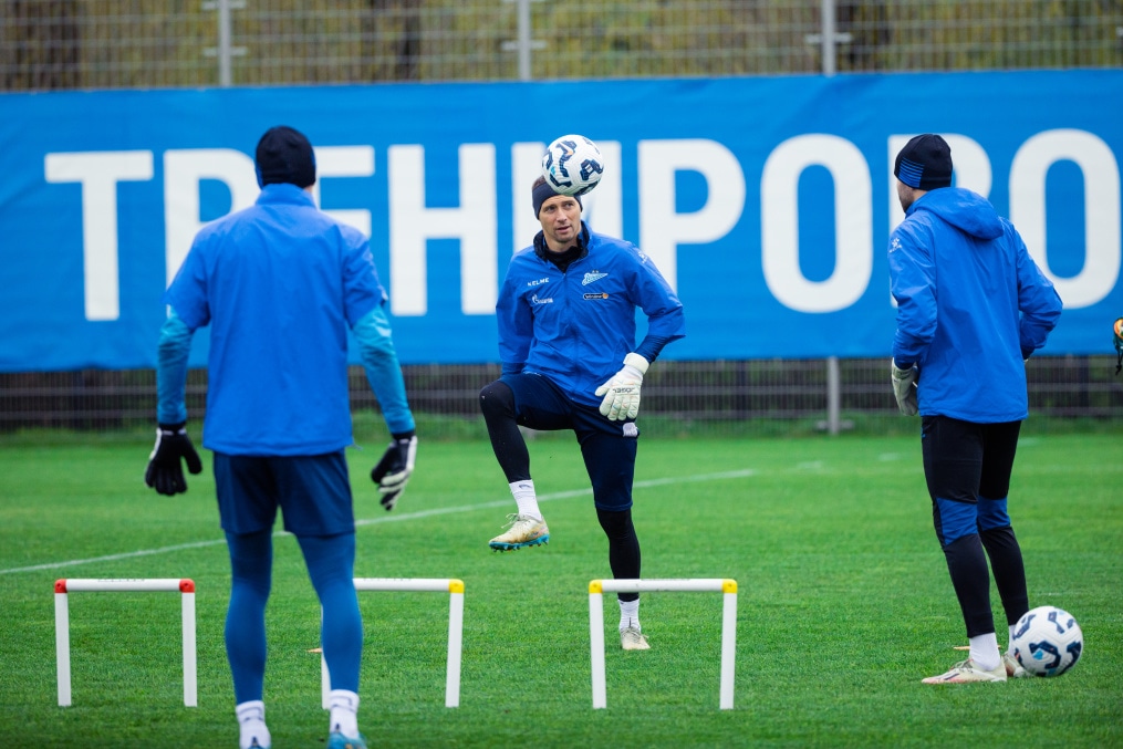 Открытая тренировка «Зенита» перед матчем c  «Динамо» (Махачкала)