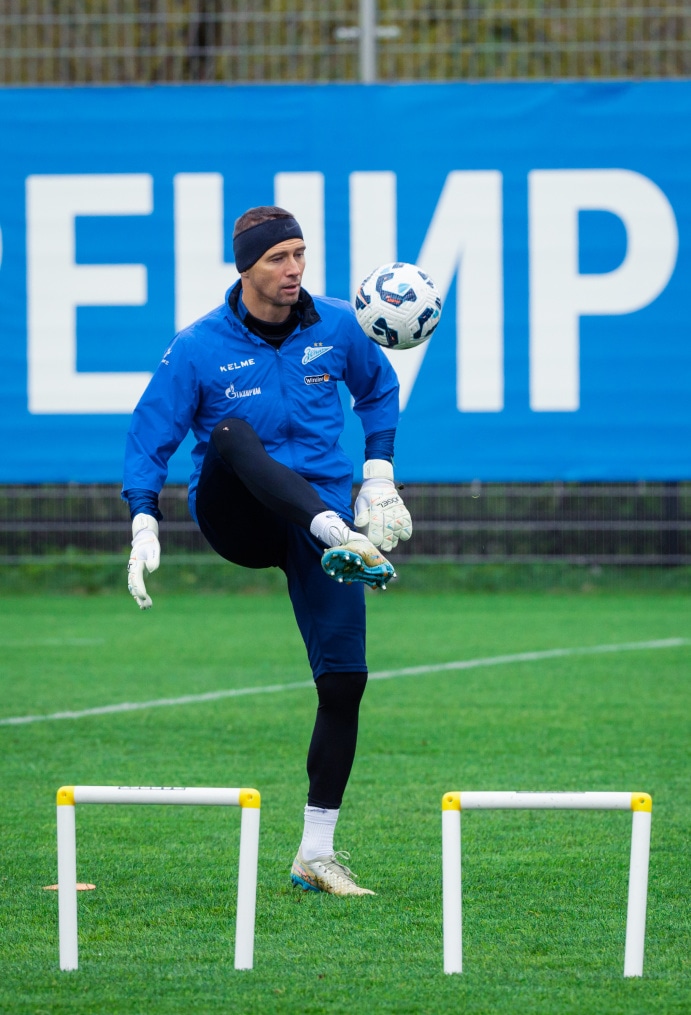 Открытая тренировка «Зенита» перед матчем c  «Динамо» (Махачкала)