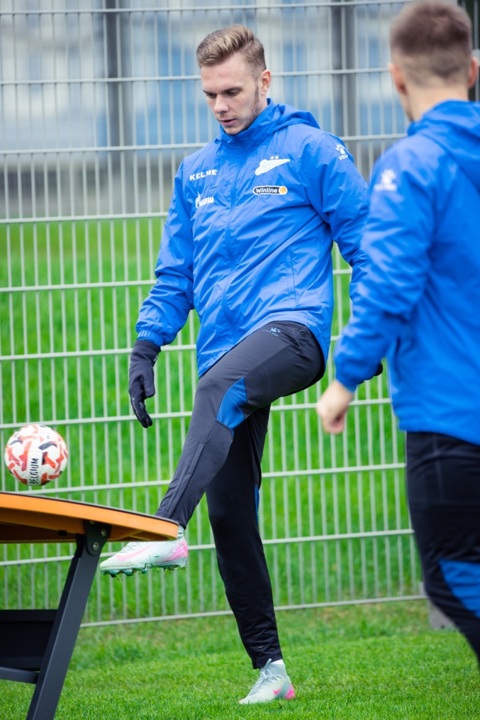 Открытая тренировка «Зенита» перед матчем c  «Динамо» (Махачкала)