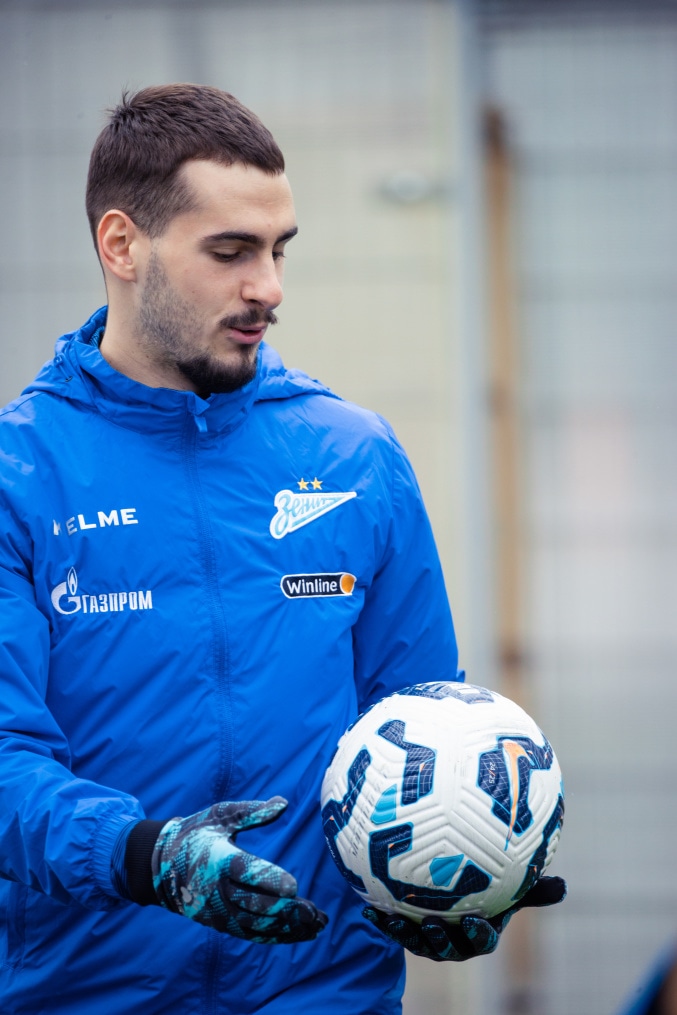 Открытая тренировка «Зенита» перед матчем c  «Динамо» (Махачкала)