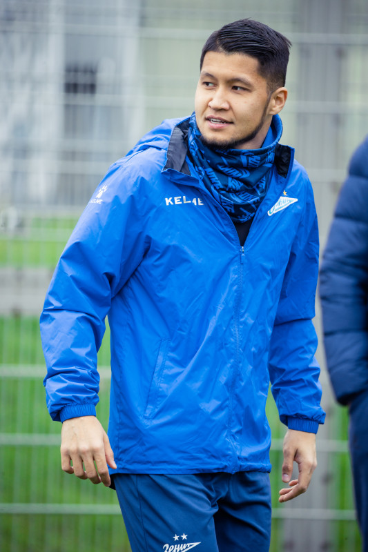 Открытая тренировка «Зенита» перед матчем c  «Динамо» (Махачкала)