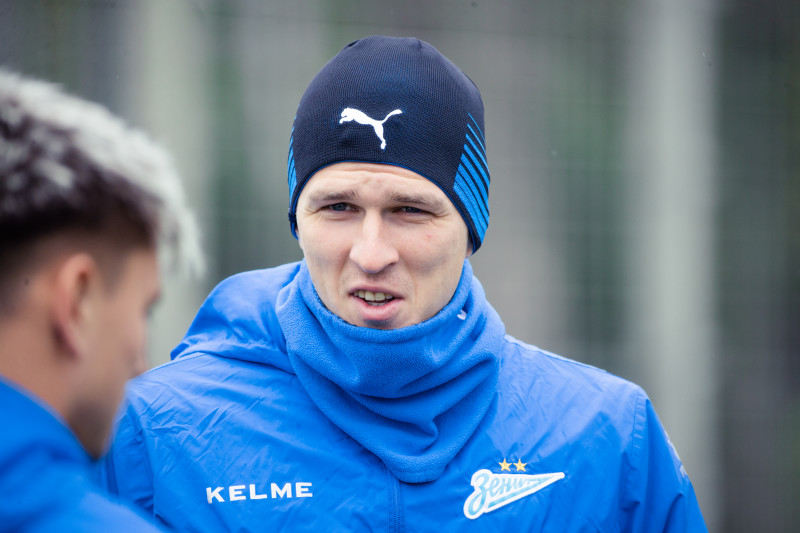 Открытая тренировка «Зенита» перед матчем c  «Динамо» (Махачкала)