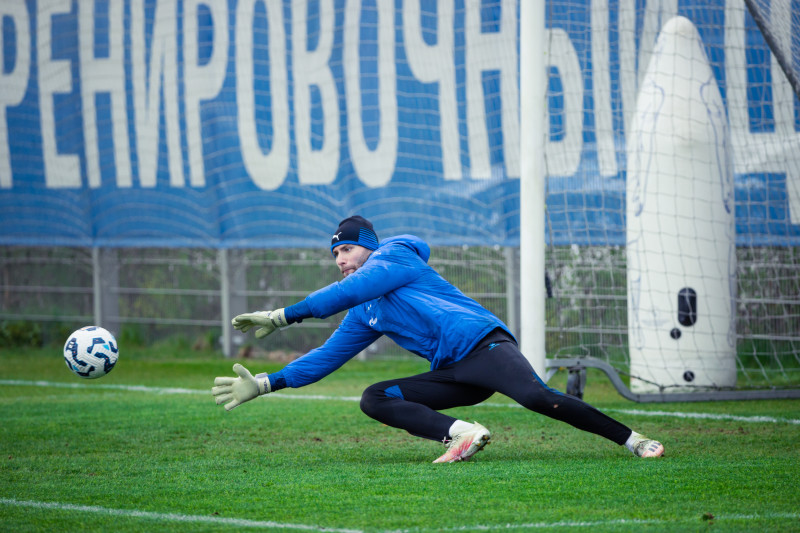 Открытая тренировка «Зенита» перед матчем c  «Динамо» (Махачкала)
