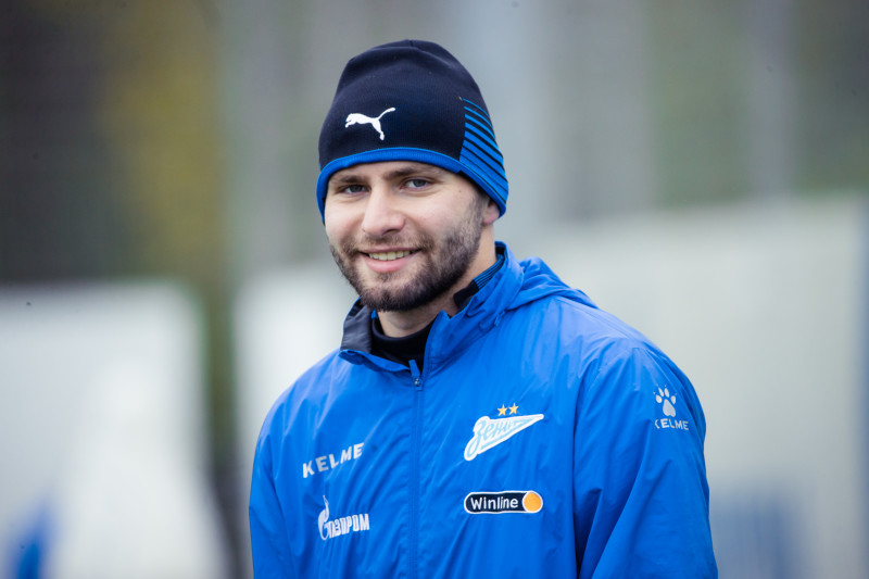 Открытая тренировка «Зенита» перед матчем c  «Динамо» (Махачкала)