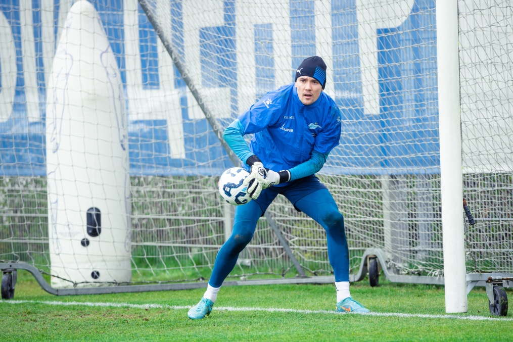 Открытая тренировка «Зенита» перед матчем c  «Динамо» (Махачкала)