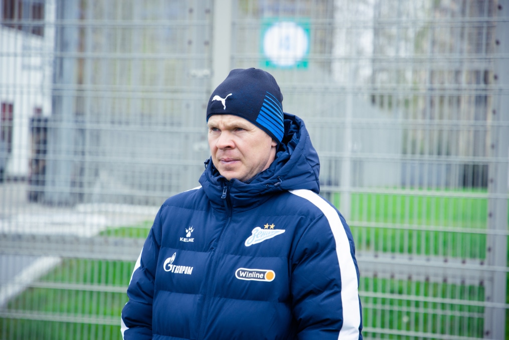 Открытая тренировка «Зенита» перед матчем c  «Динамо» (Махачкала)