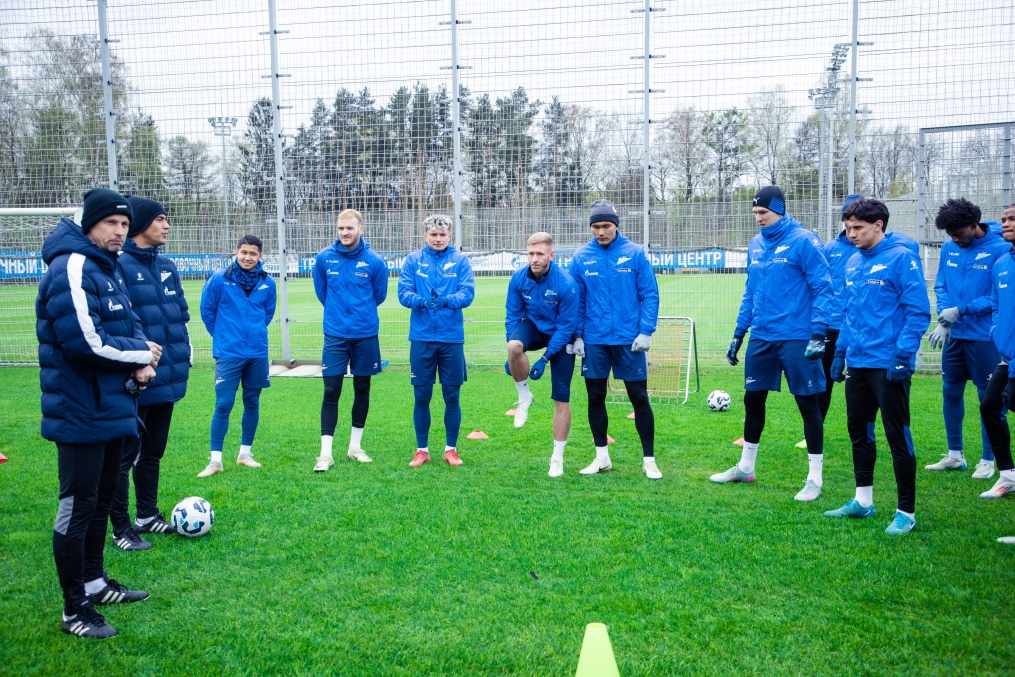 Открытая тренировка «Зенита» перед матчем c  «Динамо» (Махачкала)