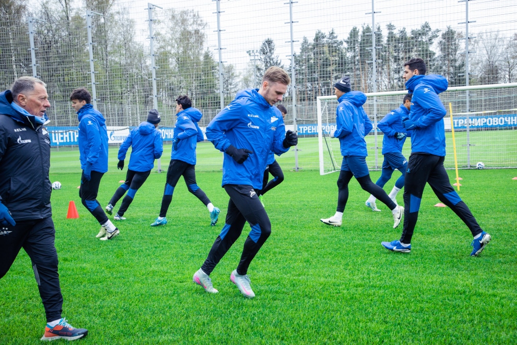Открытая тренировка «Зенита» перед матчем c  «Динамо» (Махачкала)