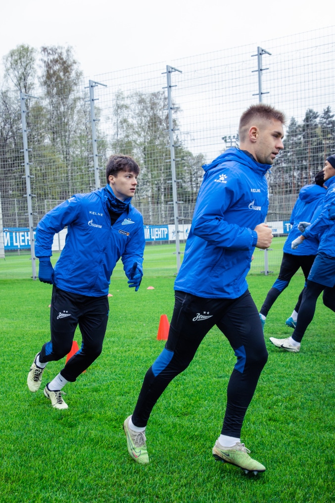 Открытая тренировка «Зенита» перед матчем c  «Динамо» (Махачкала)