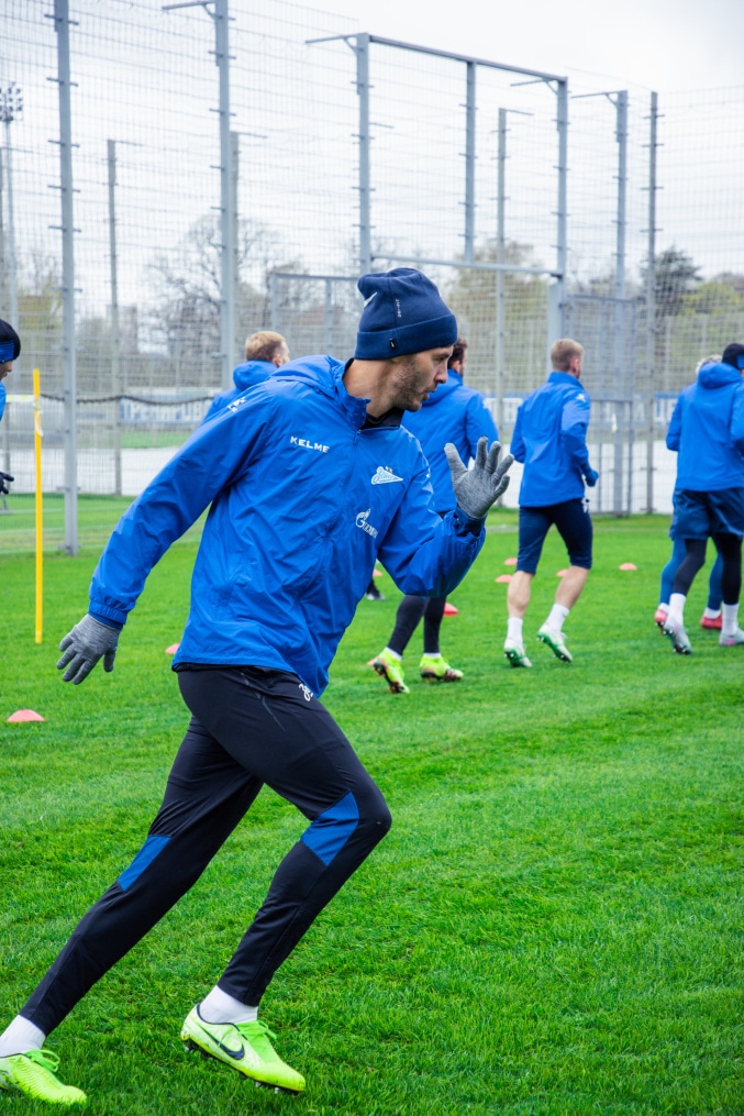 Открытая тренировка «Зенита» перед матчем c  «Динамо» (Махачкала)