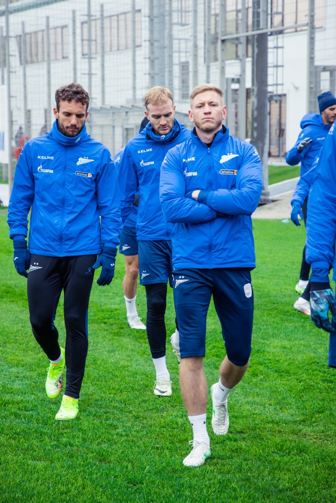 Открытая тренировка «Зенита» перед матчем c  «Динамо» (Махачкала)