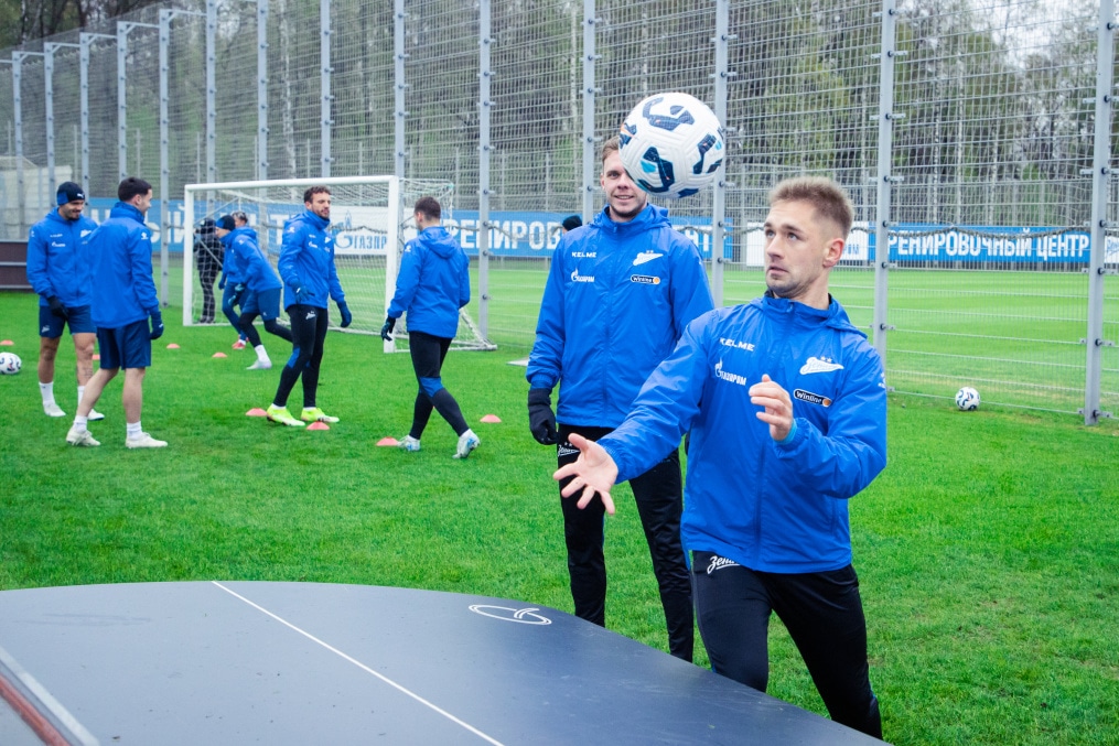 Открытая тренировка «Зенита» перед матчем c  «Динамо» (Махачкала)