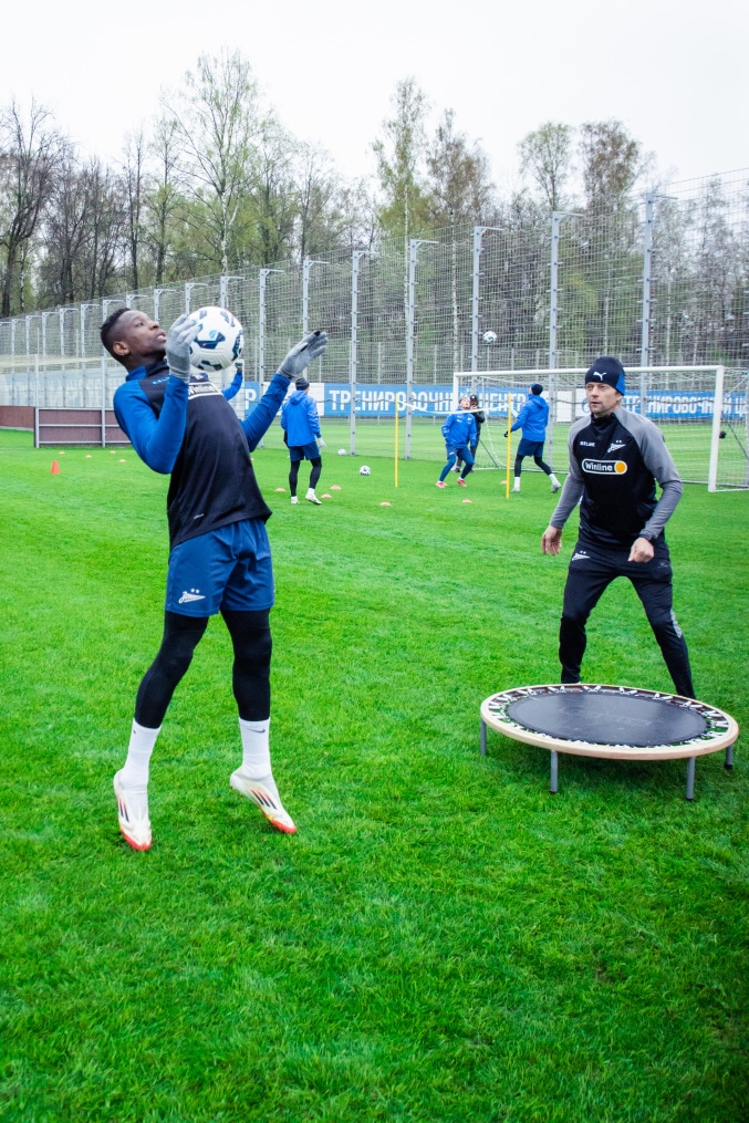 Открытая тренировка «Зенита» перед матчем c  «Динамо» (Махачкала)