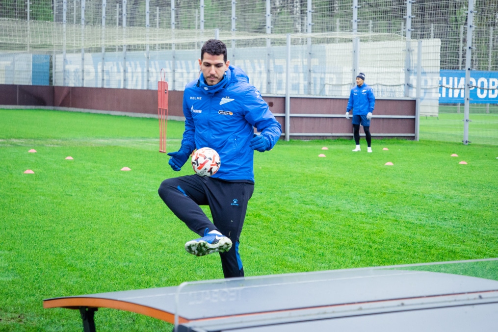 Открытая тренировка «Зенита» перед матчем c  «Динамо» (Махачкала)