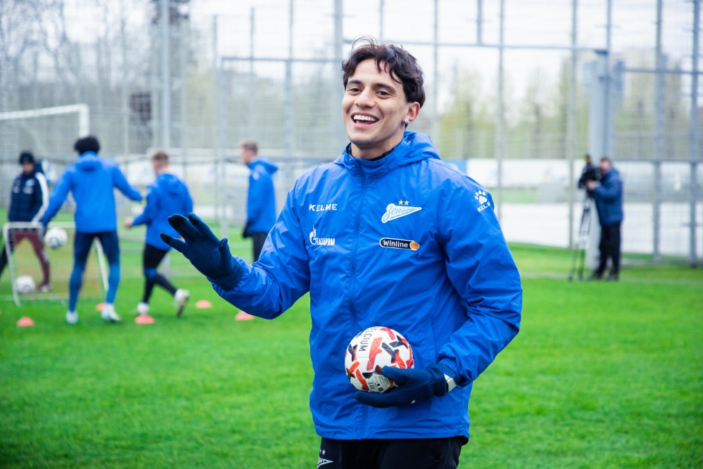 Открытая тренировка «Зенита» перед матчем c  «Динамо» (Махачкала)