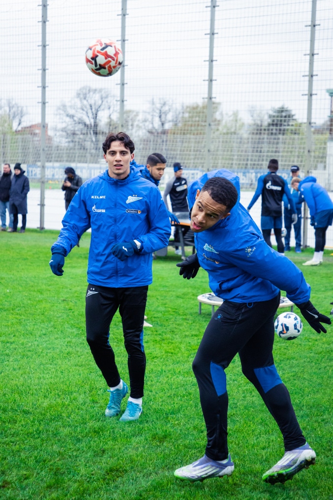 Открытая тренировка «Зенита» перед матчем c  «Динамо» (Махачкала)