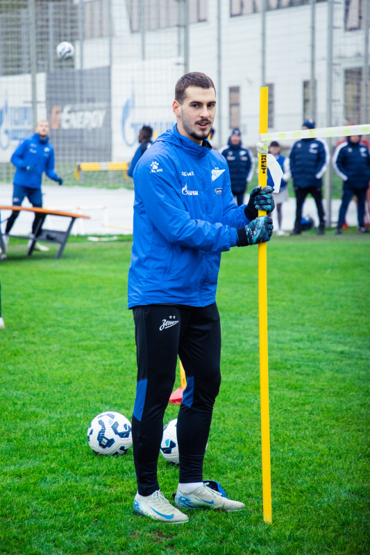 Открытая тренировка «Зенита» перед матчем c  «Динамо» (Махачкала)