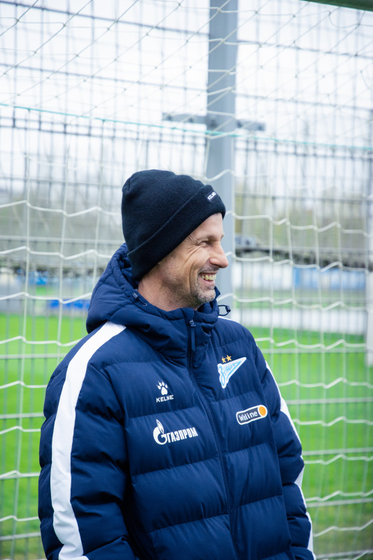 Открытая тренировка «Зенита» перед матчем c  «Динамо» (Махачкала)