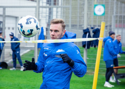 Открытая тренировка «Зенита» перед матчем c  «Динамо» (Махачкала)