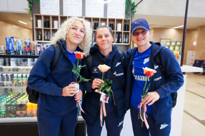 Выезд женской команды в Красноярск на матч с «Енисеем»