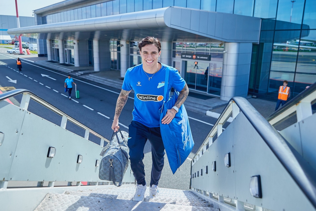 Вылет «Зенита» в Ставрополь на матч с «Ростовом»