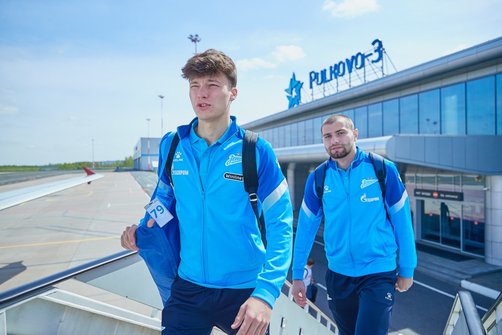 Вылет «Зенита» в Ставрополь на матч с «Ростовом»