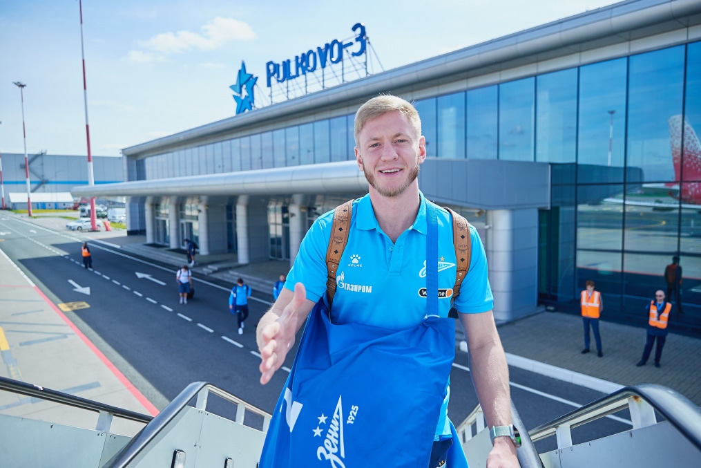 Вылет «Зенита» в Ставрополь на матч с «Ростовом»