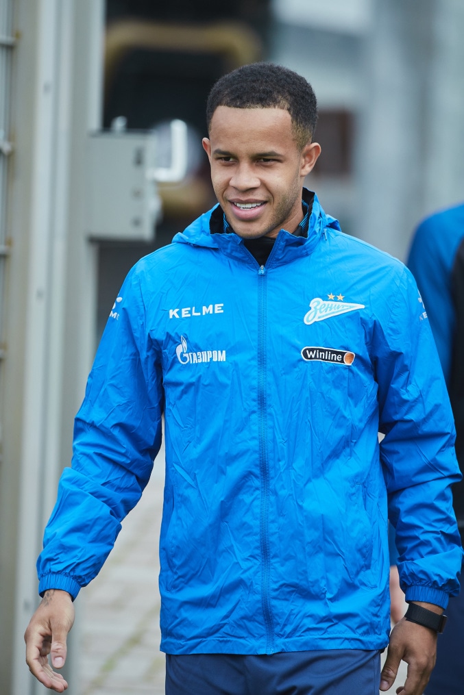 Открытая тренировка «Зенита» перед матчем с «Ахматом»