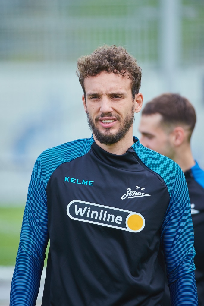 Открытая тренировка «Зенита» перед матчем с «Ахматом»