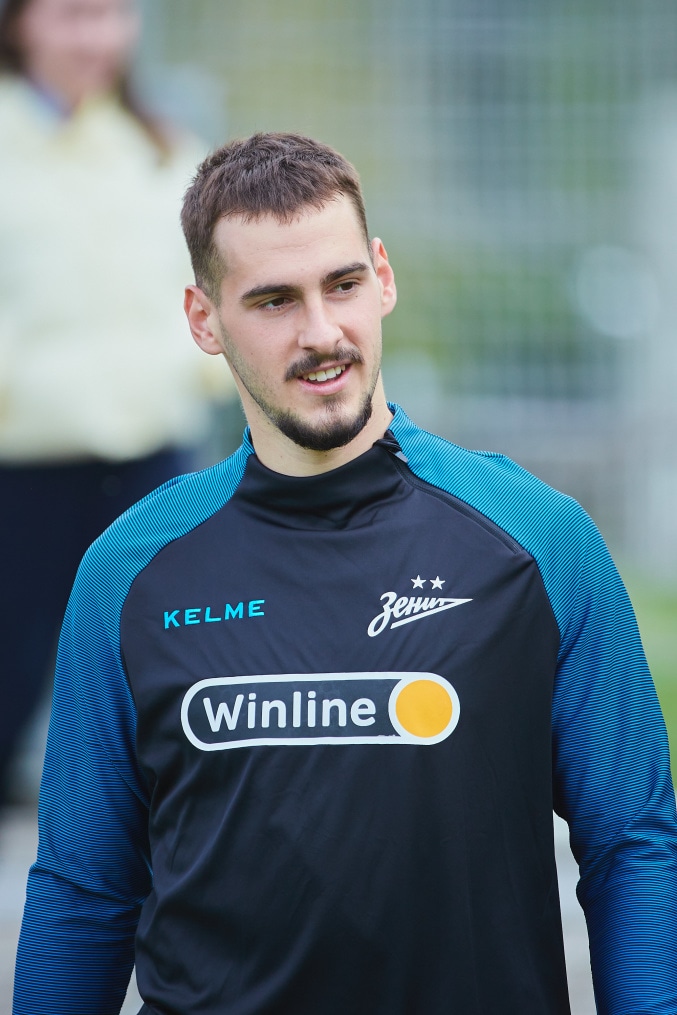 Открытая тренировка «Зенита» перед матчем с «Ахматом»