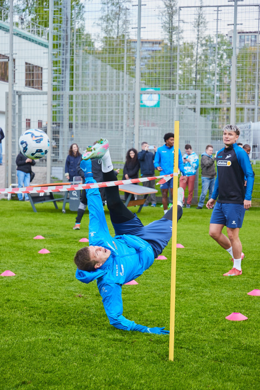 Открытая тренировка «Зенита» перед матчем с «Ахматом»