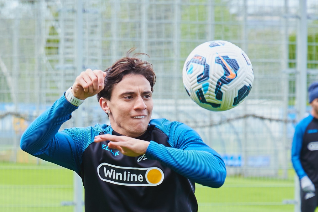 Открытая тренировка «Зенита» перед матчем с «Ахматом»