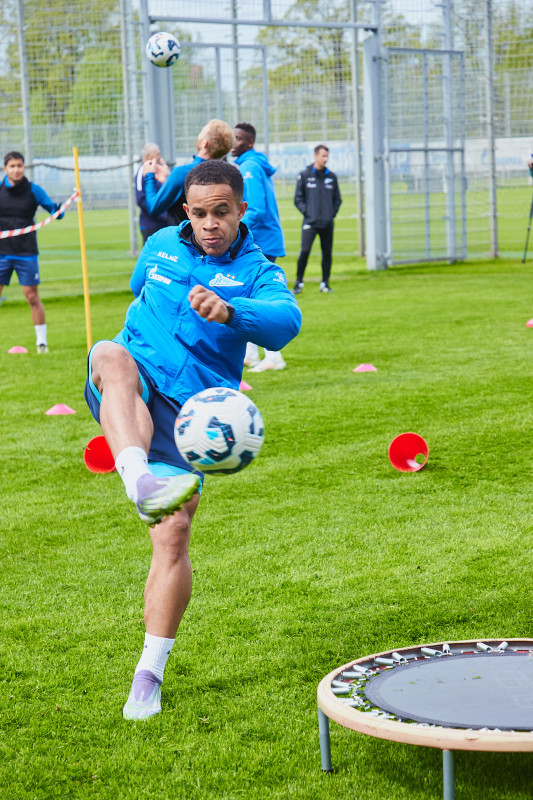 Открытая тренировка «Зенита» перед матчем с «Ахматом»