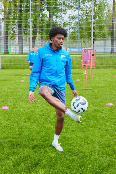 Открытая тренировка «Зенита» перед матчем с «Ахматом»