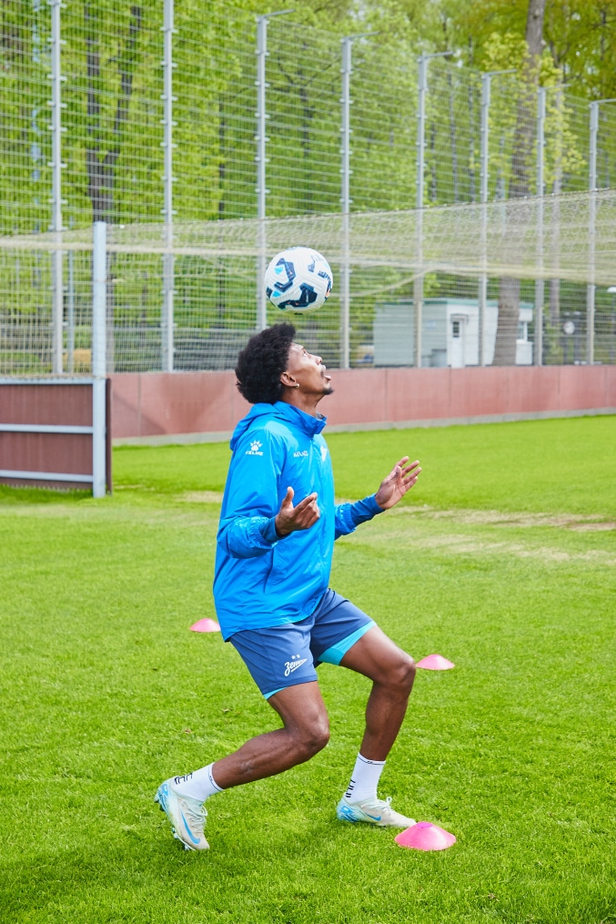 Открытая тренировка «Зенита» перед матчем с «Ахматом»