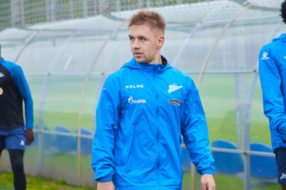 Открытая тренировка «Зенита» перед матчем с «Ахматом»